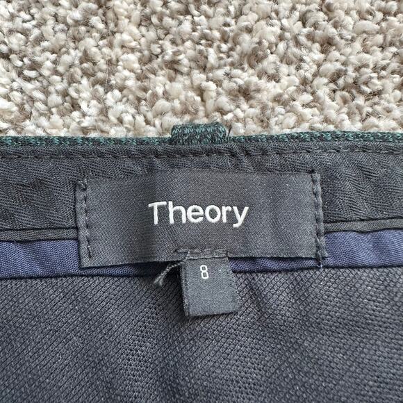 Theory dark green dress pants size 8 - Picture 6 of 11